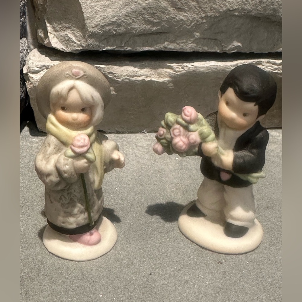 Kim Anderson, vintage figurines, 1998 I know how to win a heart